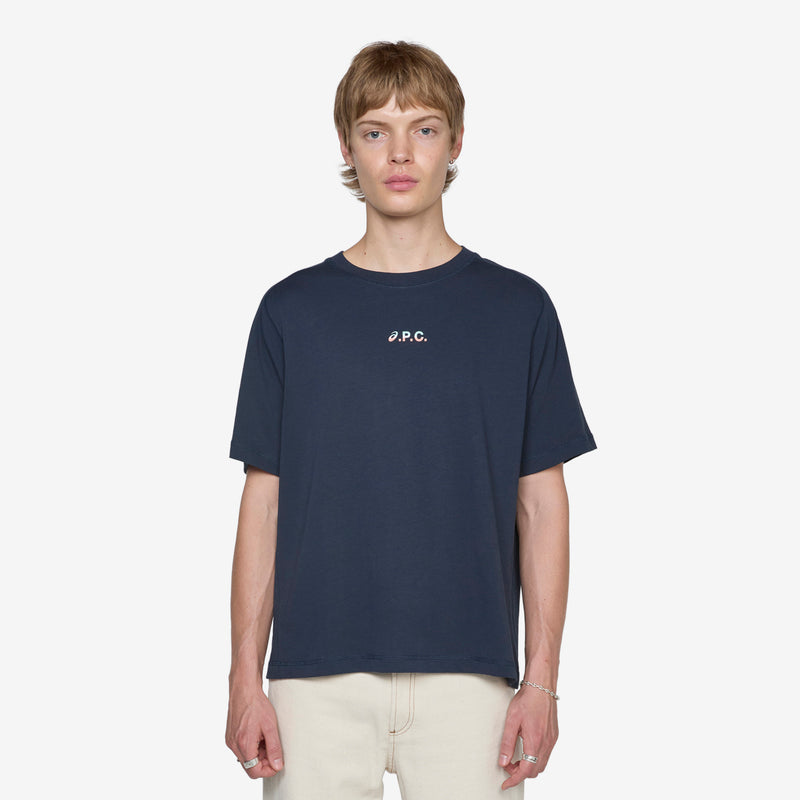 Asics x Wind T-Shirt Dark Navy Tees