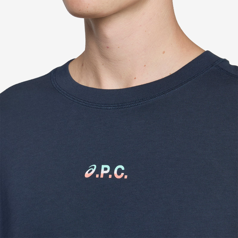 Asics x Wind T-Shirt Dark Navy Tees
