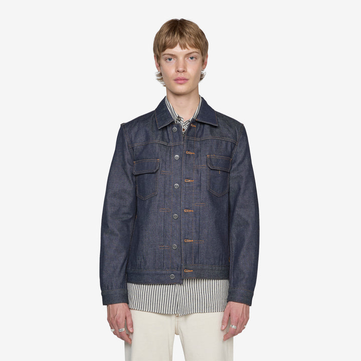 Work Jean Jacket Indigo Front