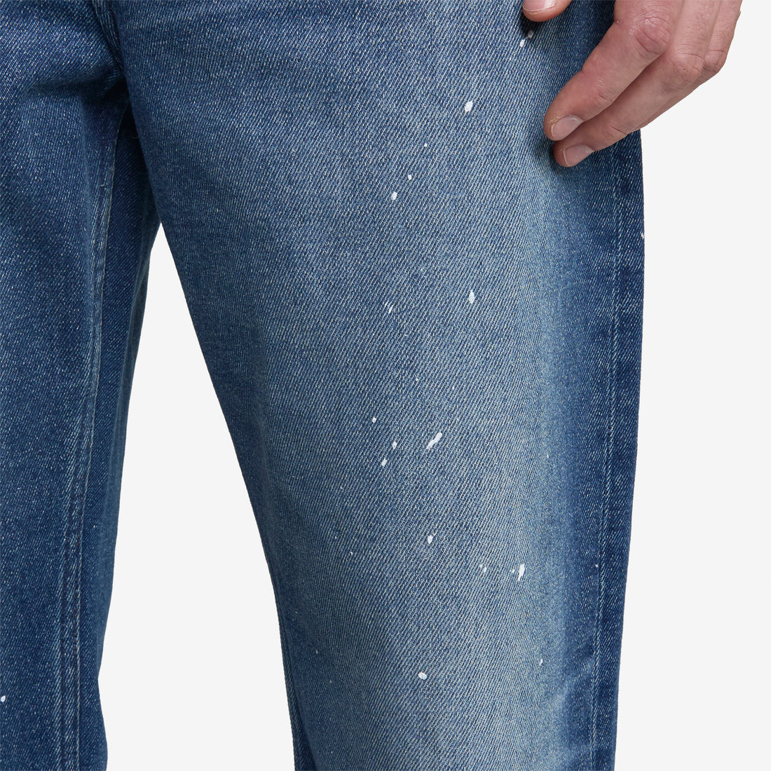 Relaxed Jean H Stonewashed Indigo Pants