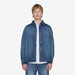 Basil Overshirt Stonewashed Indigo