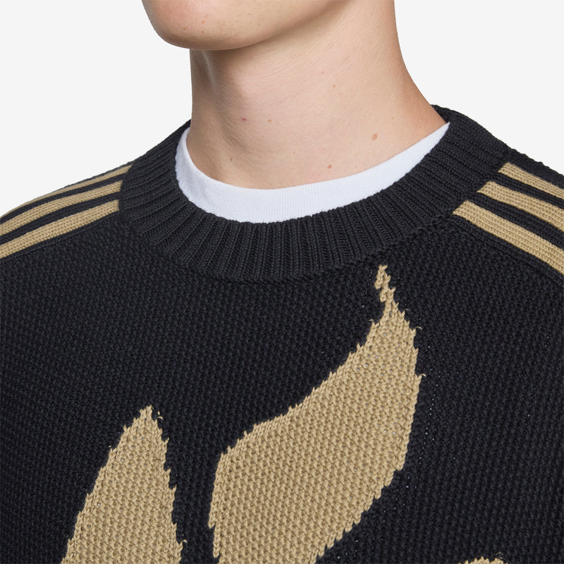 Song for the Mute x Knit Crew Black Jumpers