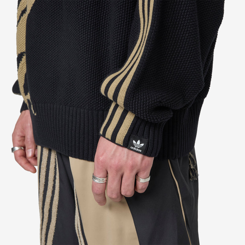 Song for the Mute x Knit Crew Black Jumpers
