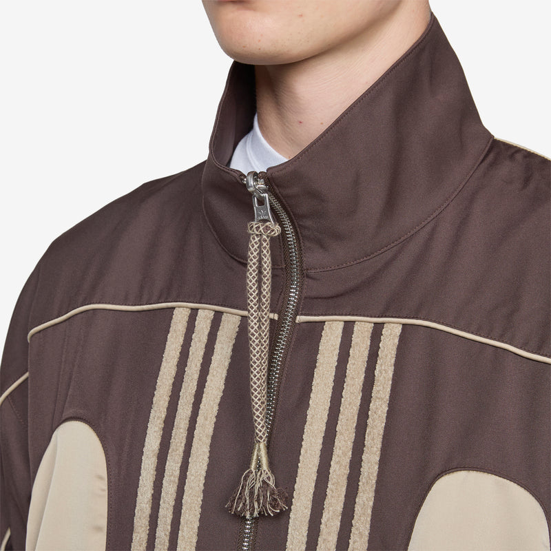 Song for the Mute x Spring Woven Jacket Brown Jackets