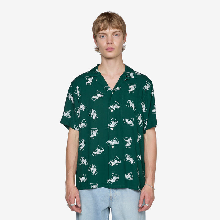 Classic Fit P-Wing Camp Shirt 6388 P Wing Toss Front