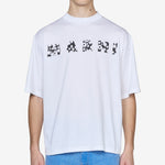Pop Fields Logo T-Shirt Lily White