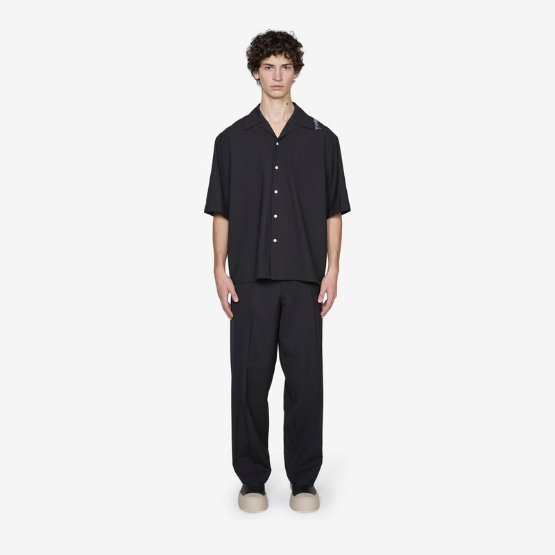Marni Symbol Bowling Shirt Black Shirts