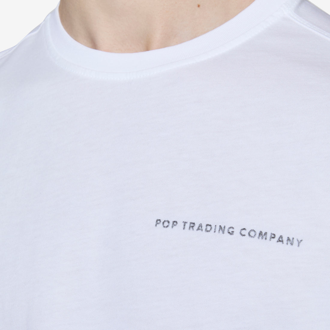 Inside Logo T-Shirt White Tees