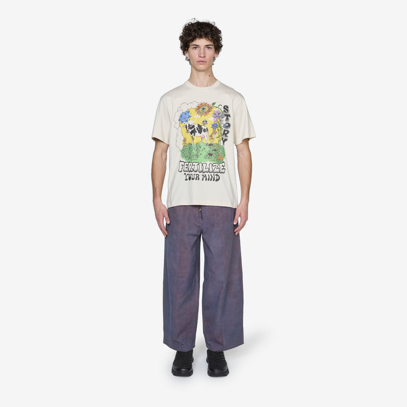 Document Pants Purple Slub Pants