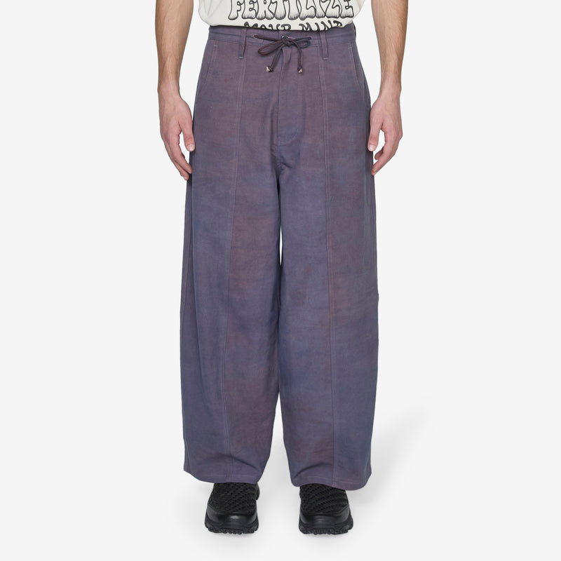 Document Pants Purple Slub Pants