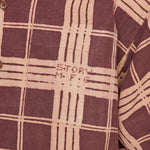 Greetings Shirt Brown Resist Check