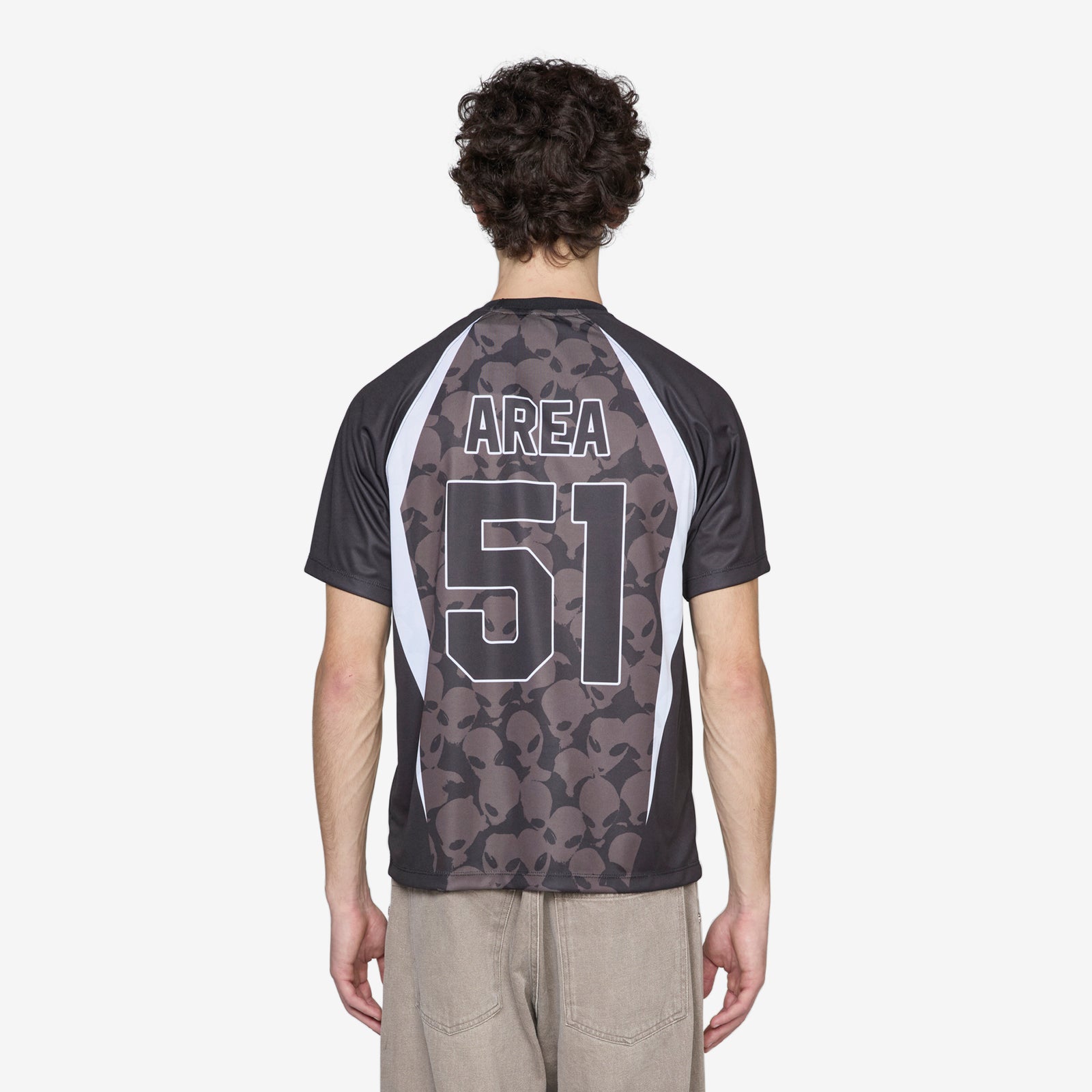 Area 51 Football Shirt Black – Above The Clouds