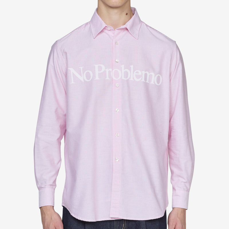 No Problemo Stripe Shirt Red Shirts