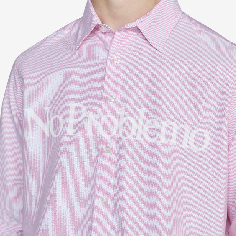 No Problemo Stripe Shirt Red Shirts