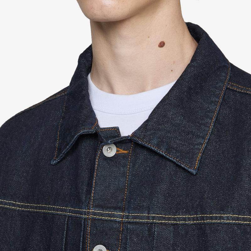 Type-1 Denim Trucker Jacket One Washed Jackets
