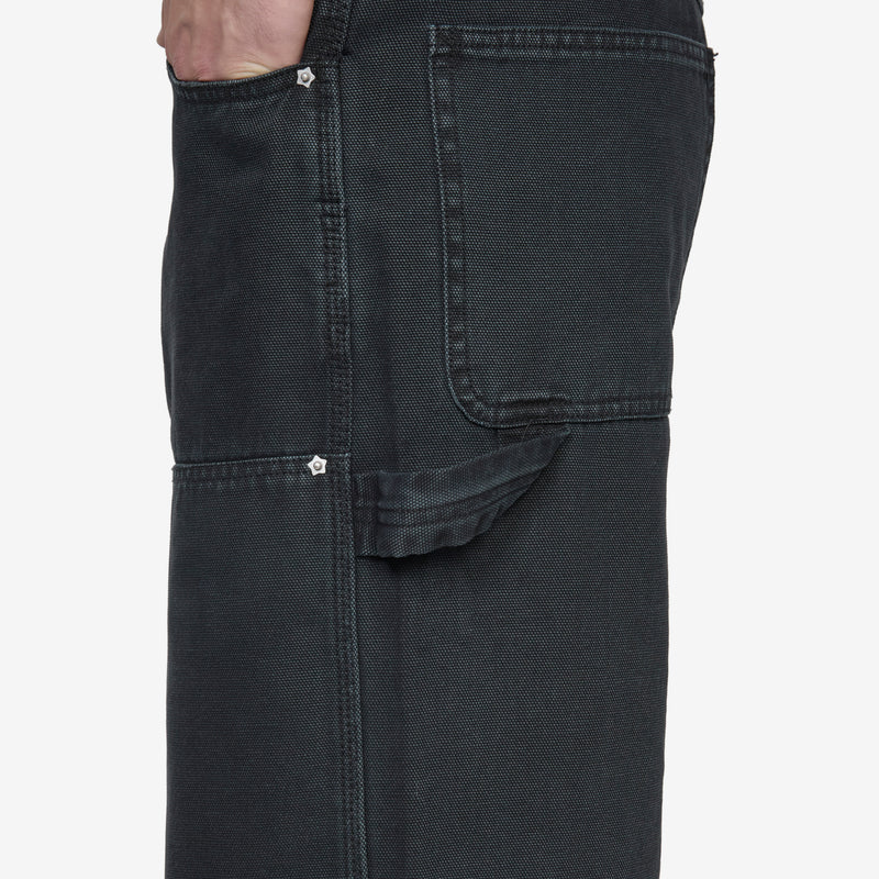 Double Knee Carpenter Pant Used Black Pants