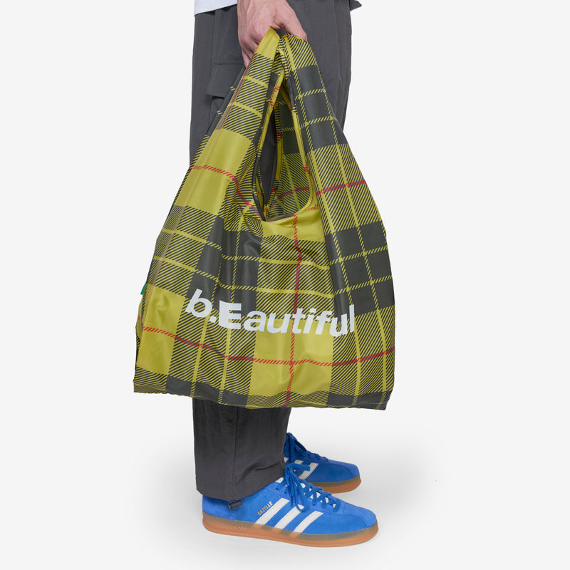 MacLeod Tartan Reusable Bag Yellow Bags