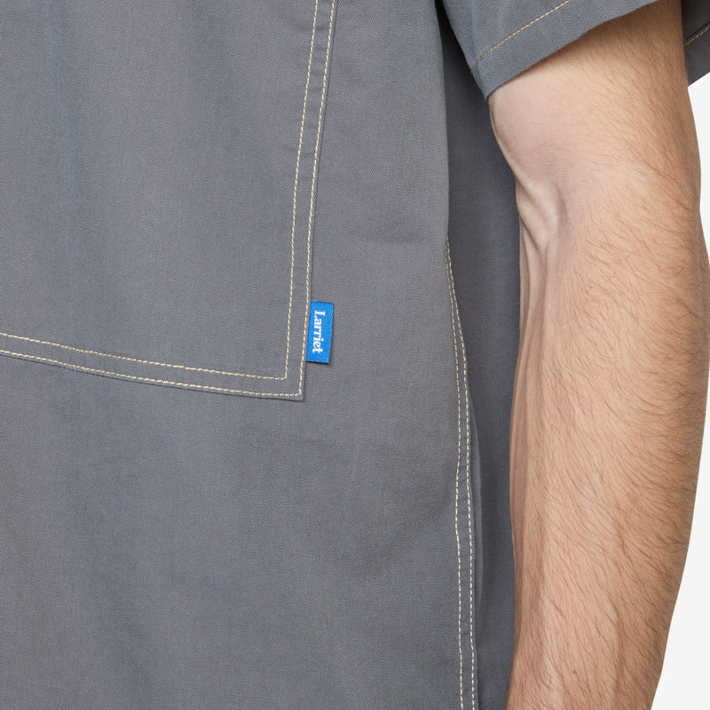 Cliff Short Sleeve Shirt Charcoal Shirts