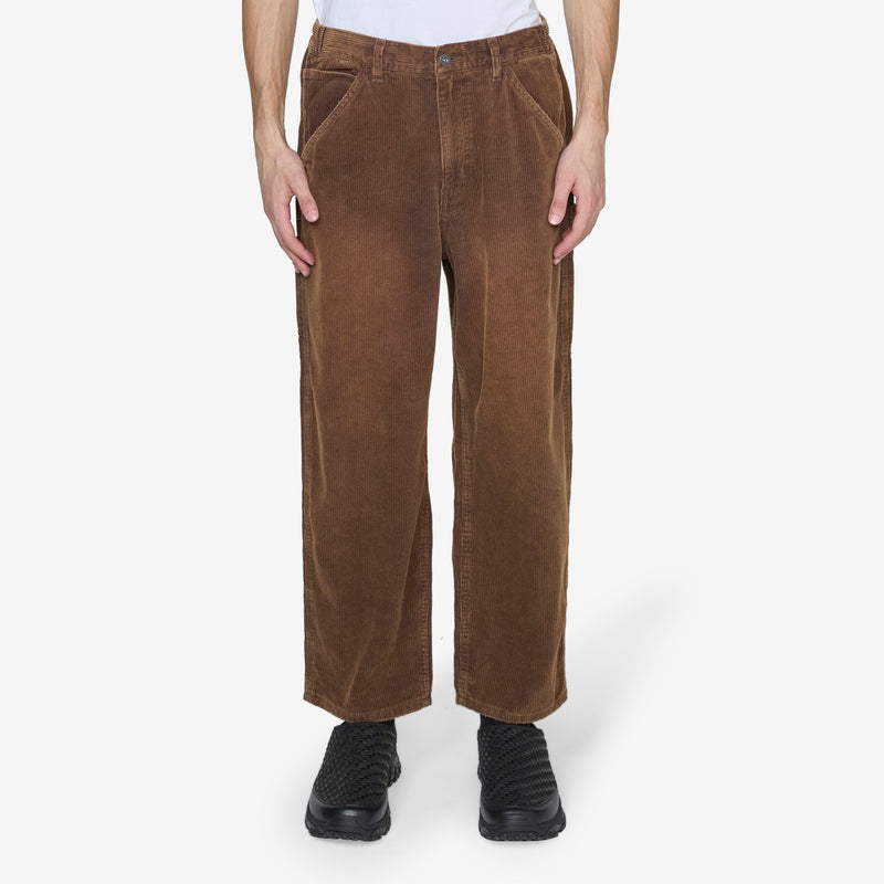 Fade Washed Corduroy Pants Sand Brown Pants