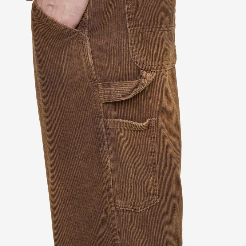 Fade Washed Corduroy Pants Sand Brown Pants