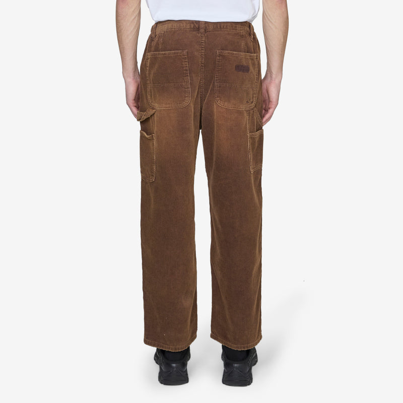 Fade Washed Corduroy Pants Sand Brown Pants