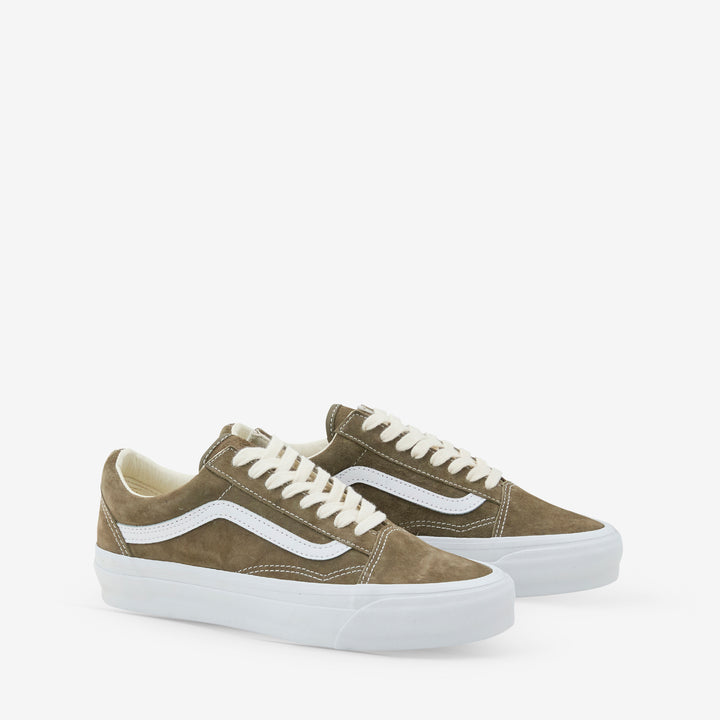 Old Skool 36 LX Pig Suede Sea Turtle Front