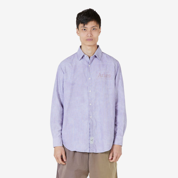 OD Oxford Stripe Shirt Lilac