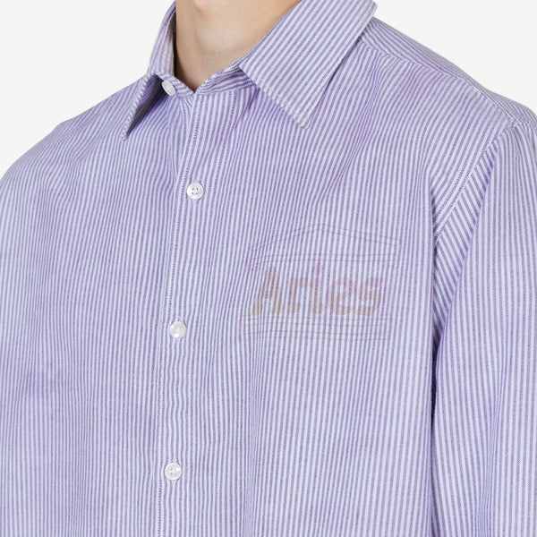 OD Oxford Stripe Shirt Lilac