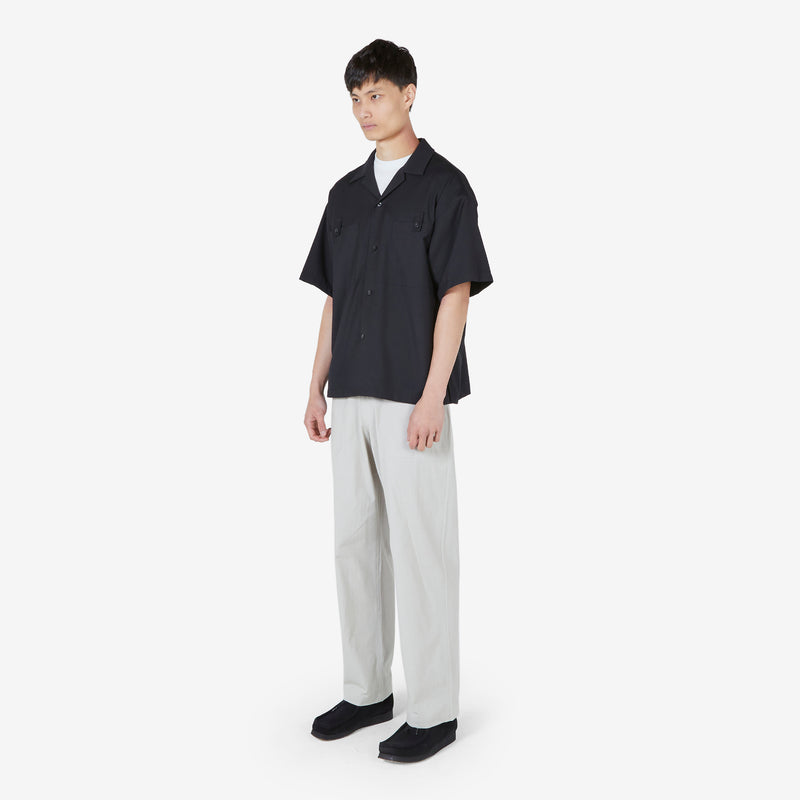 Linen Easy Fatigue Pant Light Grey