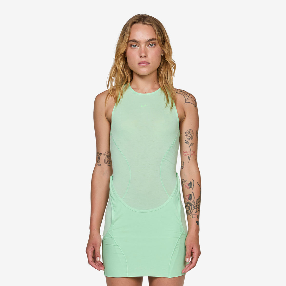 Women's Energy Tank Top Cucumber Calm Tees