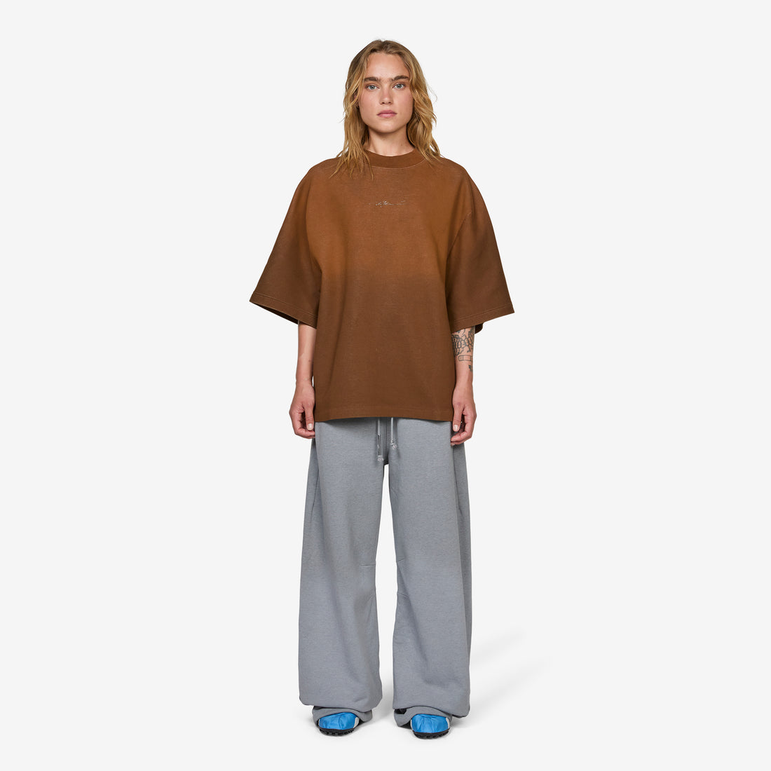 Women's Energy Oversized Short-Sleeve T-Shirt Cacao Wow Tees