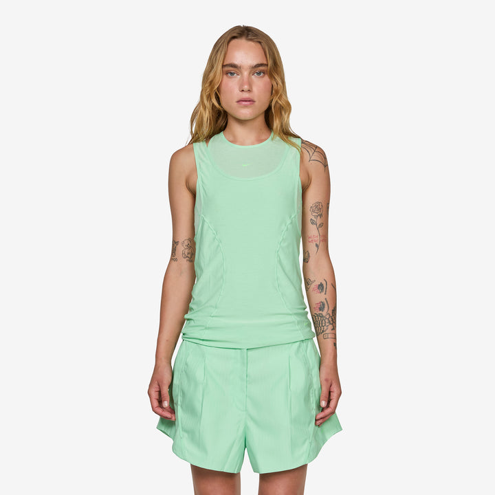 Women's Energy Tank Top Cucumber Calm Front