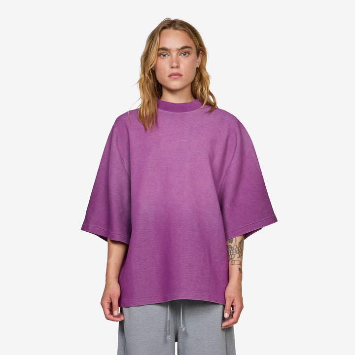 Women's Energy Oversized Short-Sleeve T-Shirt Bold Berry Front