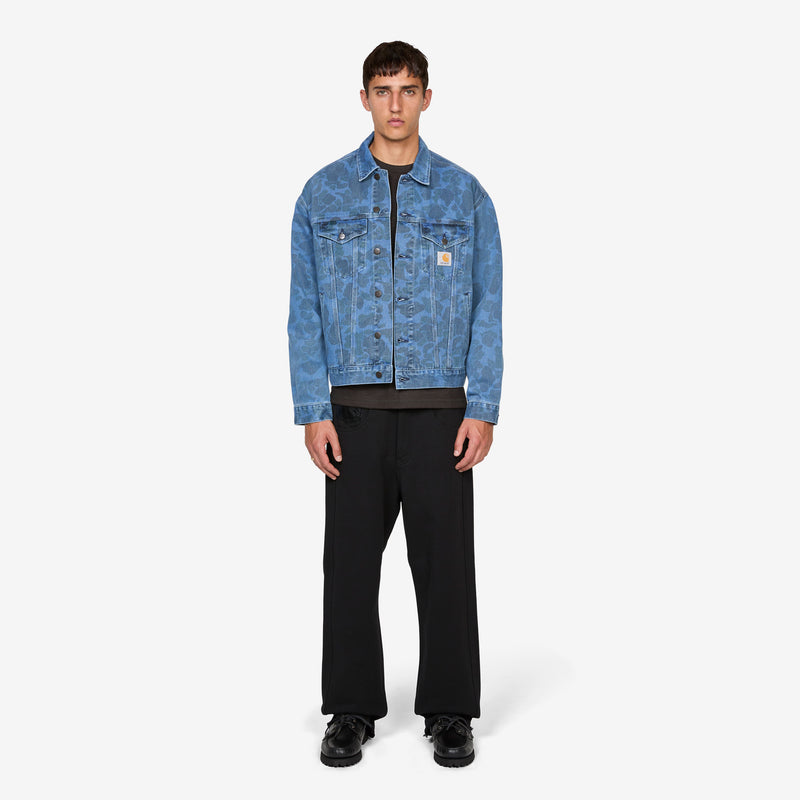 Duck Helston Jacket Camo Duck Blue Jackets