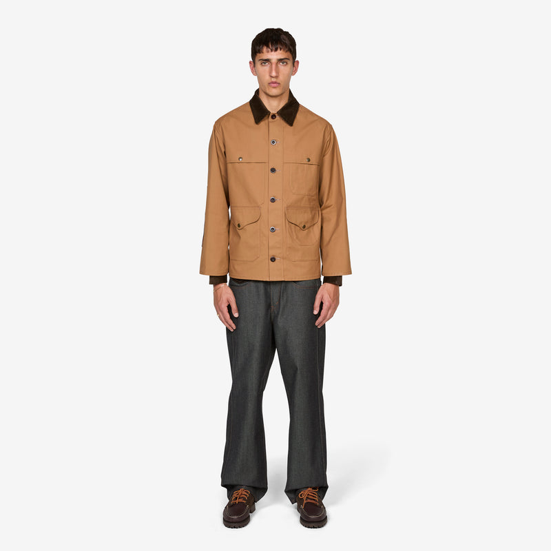 Filson Cotton Oxford Flannel Check Jacket Beige | Black | Red Jackets