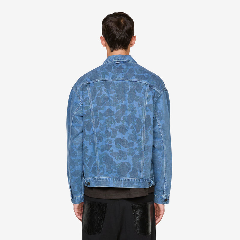 Duck Helston Jacket Camo Duck Blue Jackets