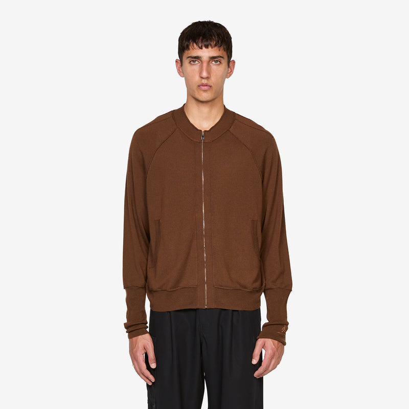 ASICS NOVALIS Oxalidac Knit Cardigan Mole Jumpers