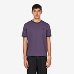 Ringer T-Shirt Dark Violet | Navy