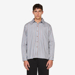 Hold Longsleeve Shirt Grey Stripes