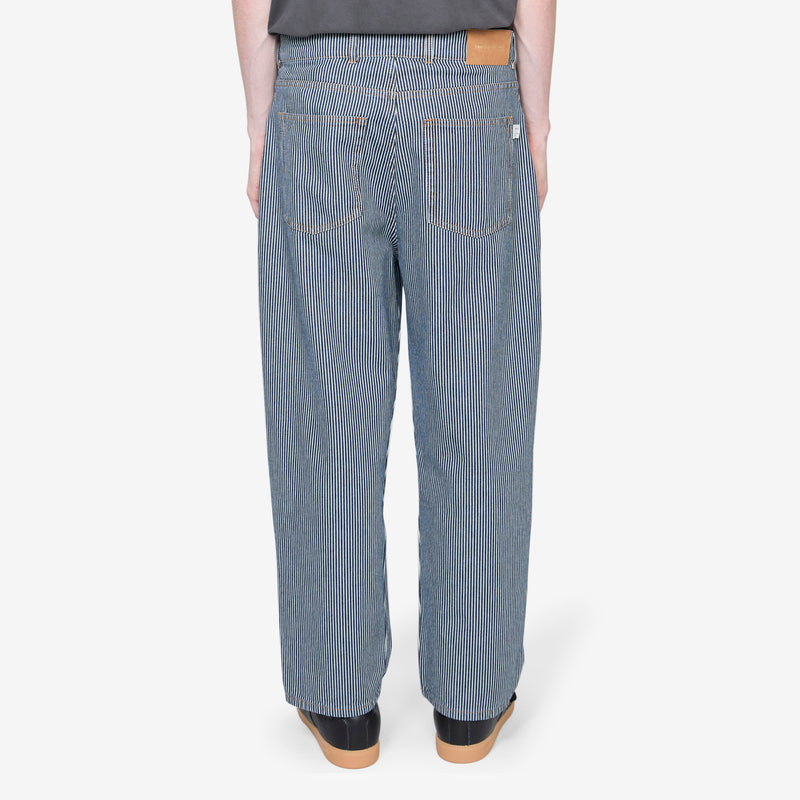 Terek Jeans Striped Denim Pants