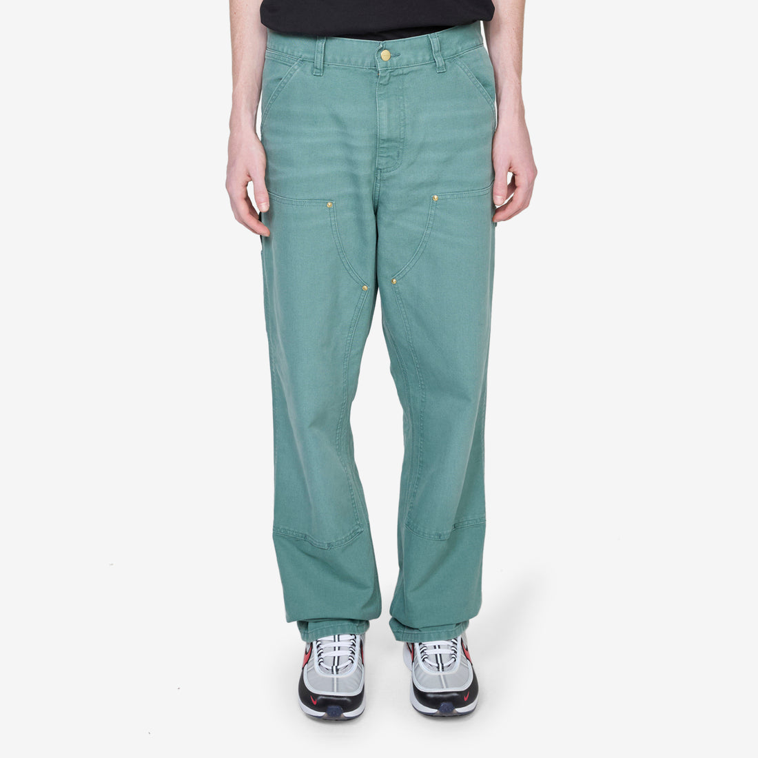 Double Knee Pant Silver Pine Pants