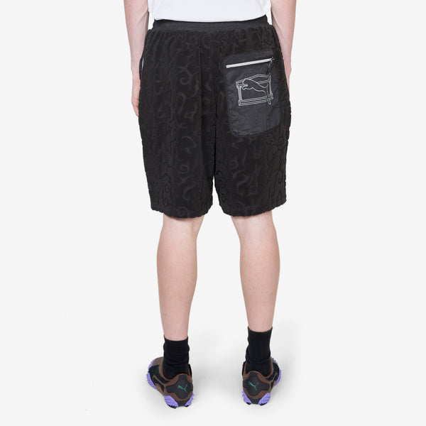 Aries x Towelling Shorts PUMA Black Shorts