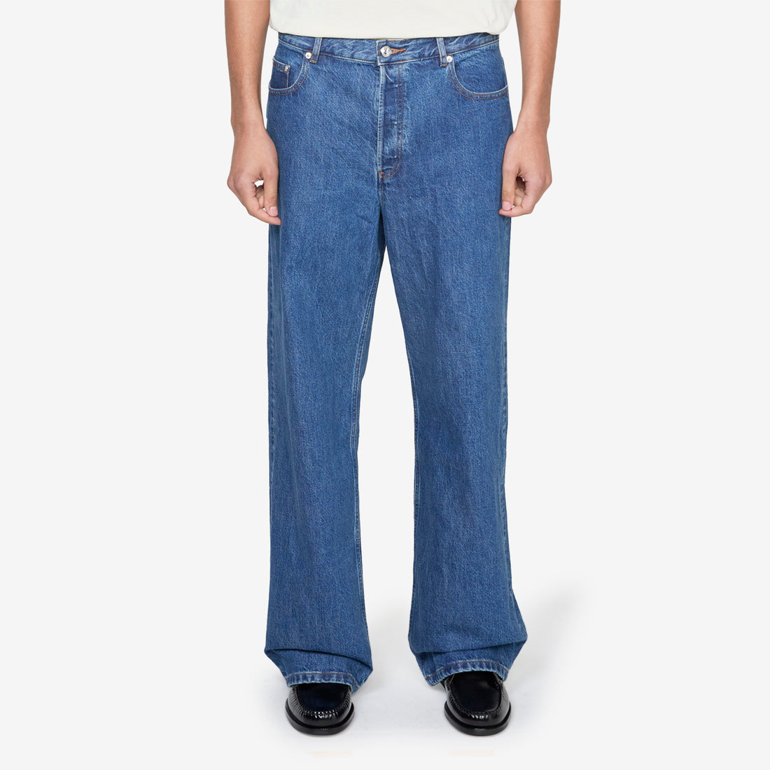Aaron Jean Washed Indigo Pants