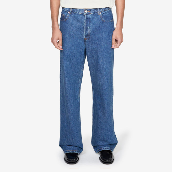 Aaron Jean Washed Indigo Front