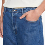 Aaron Jean Washed Indigo