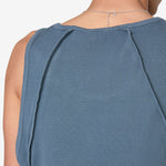 Rib Tank Top Dark Grey