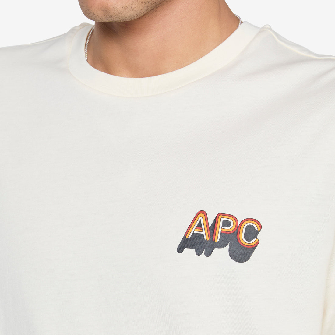 70's H T-Shirt Ecru Tees