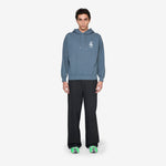 Snake Logo Oversized Hoodie Dark Grey