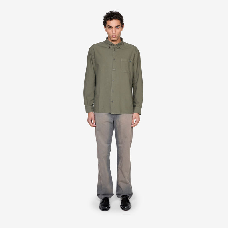 Mateo Logo Shirt Forest Green Shirts