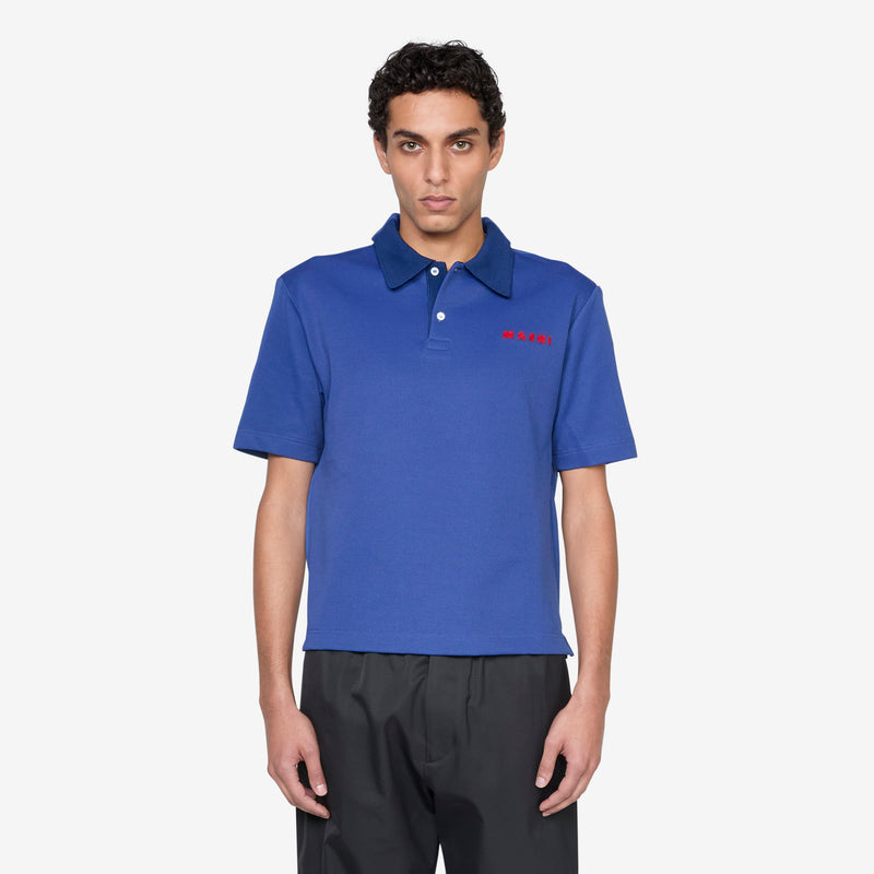 Polo Neck Shirt Royal Shirts